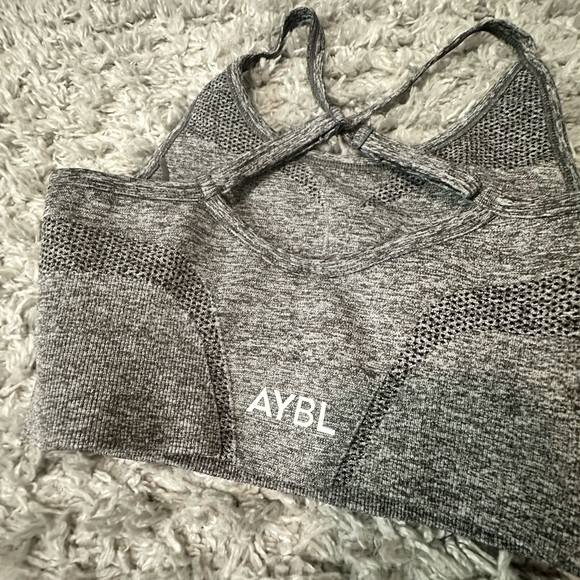 Womens Size S AYBL Motion Seamless Bra - Grey Marl - Picture 4 of 5